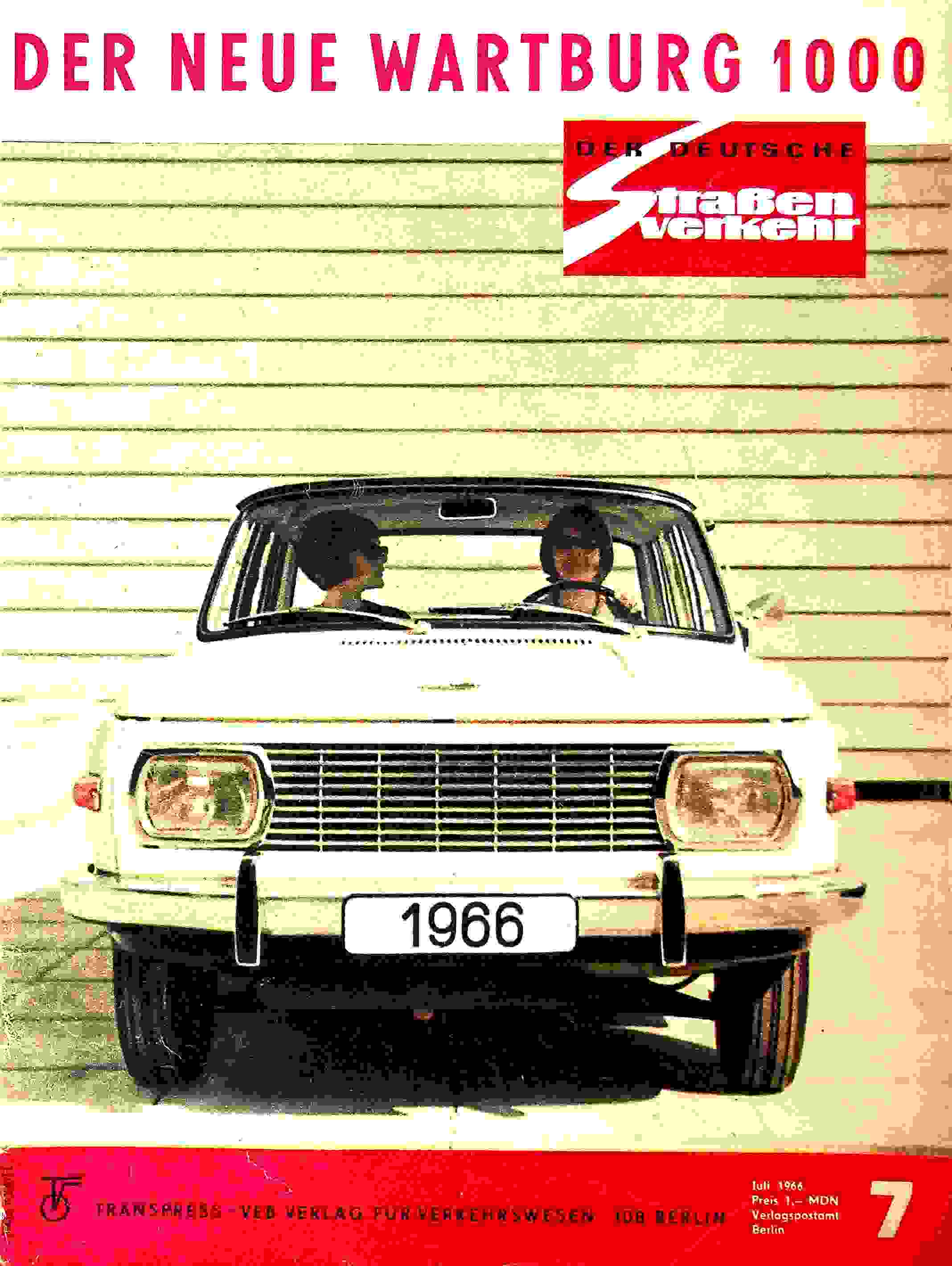Auto Straßenverkehr 07/1966